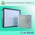 Industry 0.3um Fiberglass Aluminum Separator Deep-Pleated HEPA Filters